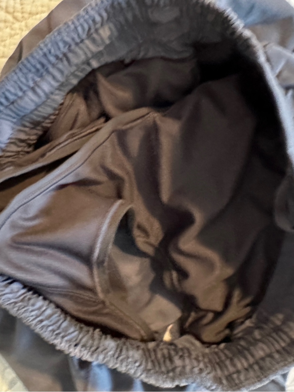 lululemon athletica hottie hot high rise Athletic Shorts 2.5” dark grey tie dye - Picture 4 of 4